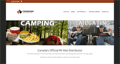 Desktop Screenshot of canadianrvmats.com